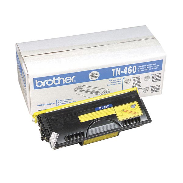Brother TN-460 OEM Black Toner Cartridge