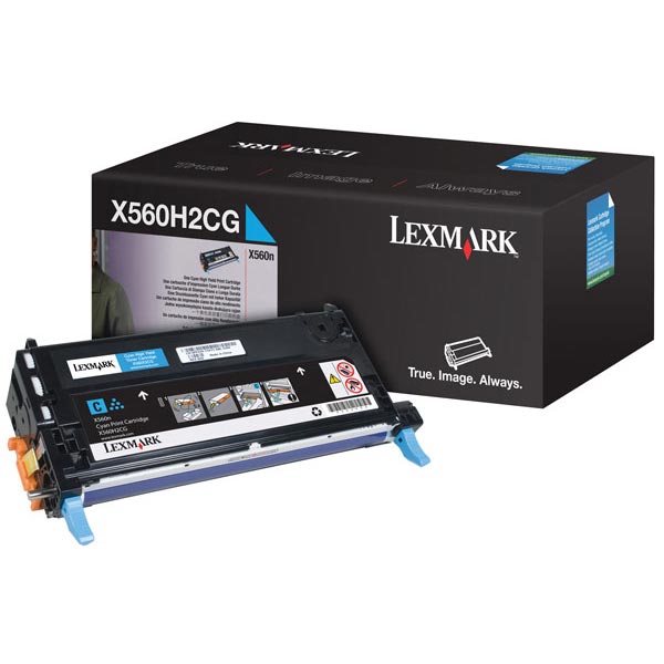 Lexmark X560H2CG OEM Cyan Toner Cartridge