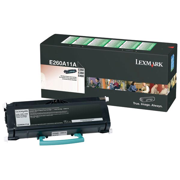 Lexmark E260A11A OEM Black Toner Cartridge