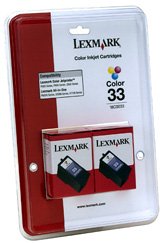 Lexmark 18C0534 (Lexmark #32) OEM Black & Color Ink Cartridge (2 pk)