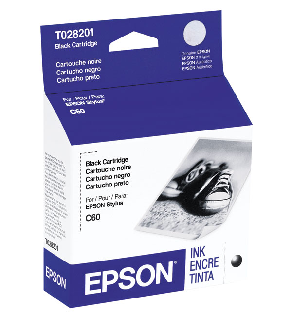 Epson T028201 (Epson 28) OEM Black Inkjet Cartridge
