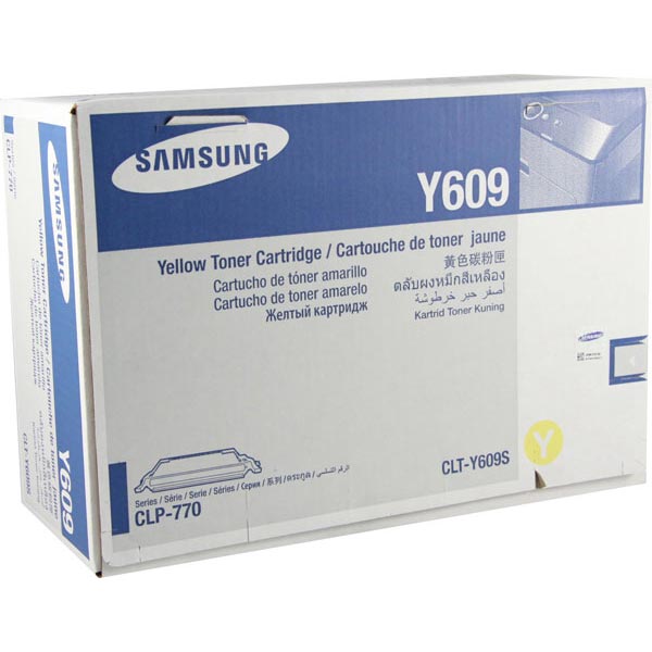 Samsung CLT-Y609S OEM Yellow Toner Cartridge