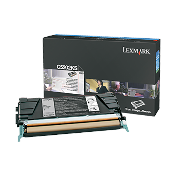 Lexmark C5202KS OEM Black Laser Toner Cartridge