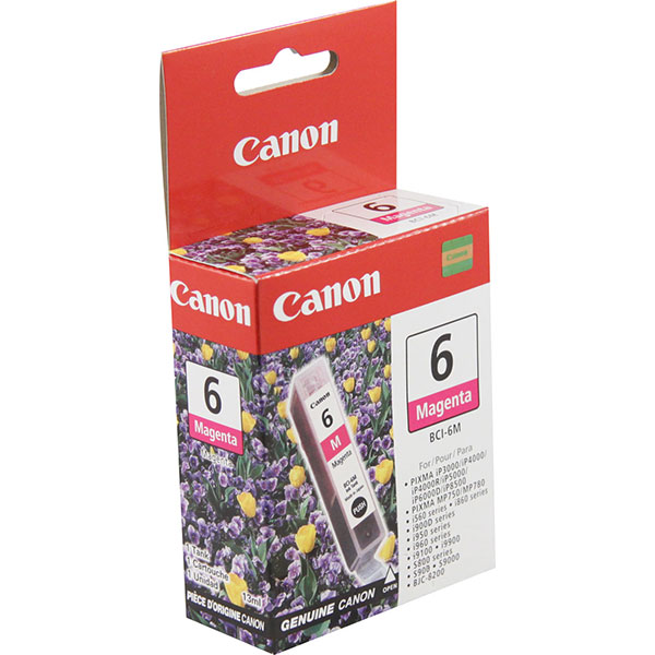 Canon 4707A003 (BCI-6M) OEM Magenta Inkjet Cartridge