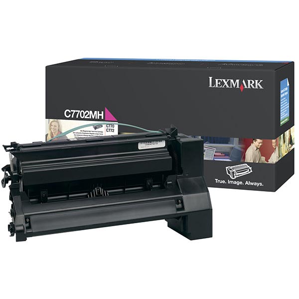 Lexmark C7702MH OEM High Yield Magenta Print Cartridge