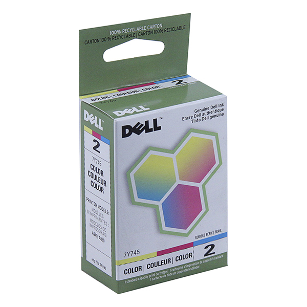 Dell 7Y745 (X0504�) OEM Tri-Color Inkjet Cartridge