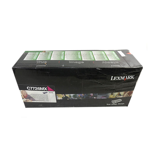 Lexmark C7726MX OEM Magenta Toner Cartridge
