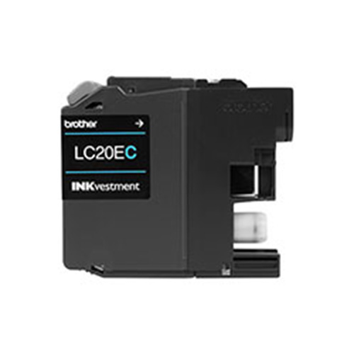 Premium LC-20EC Compatible Brother Cyan Inkjet Cartridge