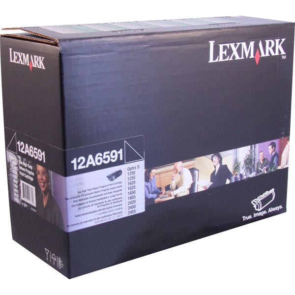 Lexmark 12A6591 OEM Black Toner Cartridge