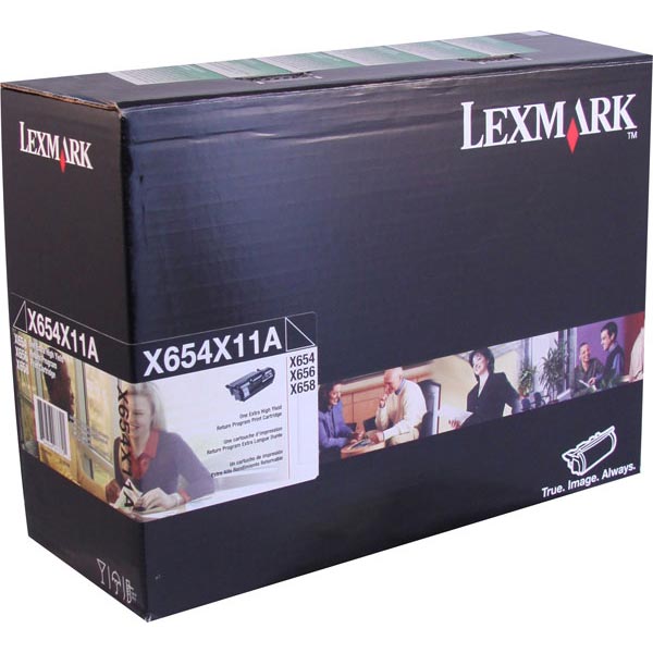 Lexmark X654X11A OEM Black Toner/Cartridges