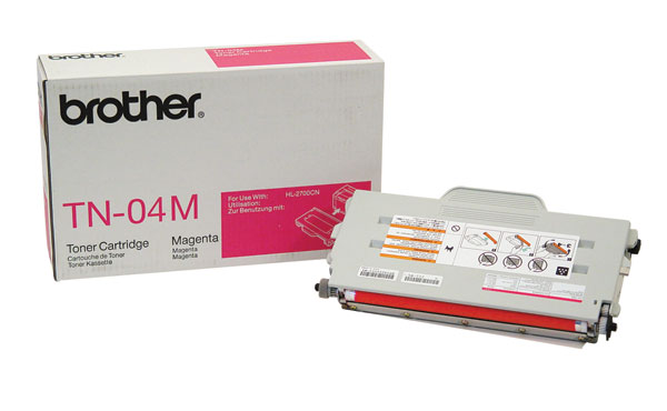 Brother TN-04M OEM Magenta Toner Cartridge
