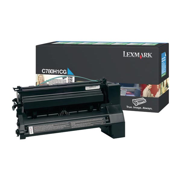 Lexmark C780H1CG OEM High Yield Cyan Print Cartridge