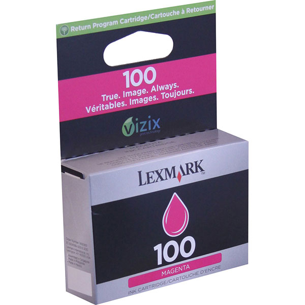 Lexmark 14N0901 (Lexmark #100) OEM Black Inkjet Cartridge