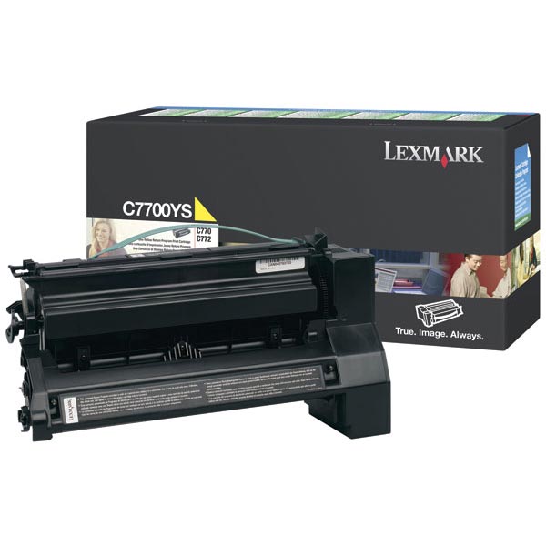 Lexmark C7700YS OEM Yellow Print Cartridge