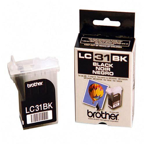 Brother LC-31BK OEM Black Inkjet Cartridge