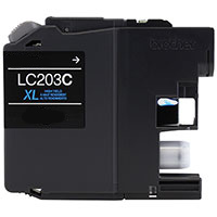 Premium LC-203C Compatible Brother Cyan Inkjet Cartridge