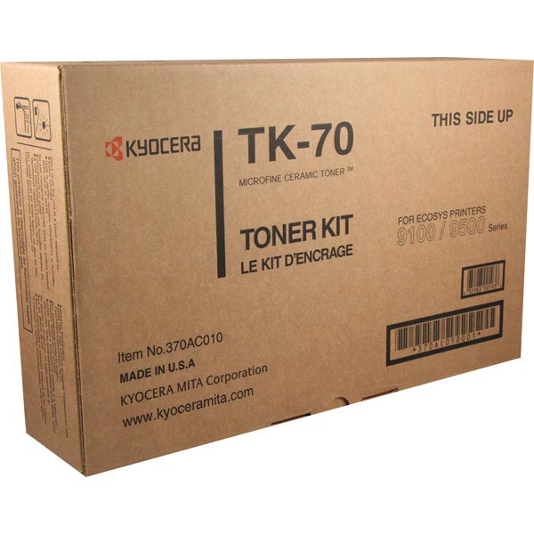 Kyocera Mita 370AC010 (TK-70H) OEM Black Toner Cartridge