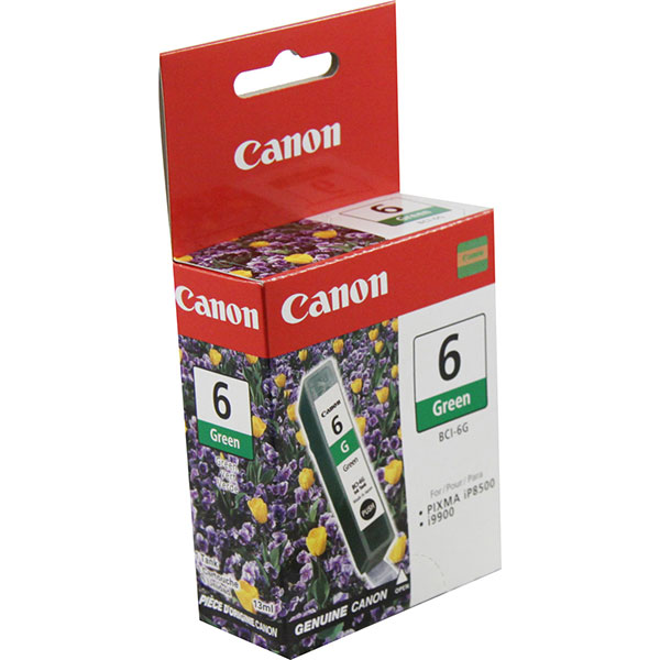 Canon 9473A00 (BCI-6G) OEM Green Inkjet Cartridge