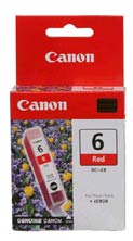 Canon 8891A003 (BCI-6R) OEM Red Ink Tank