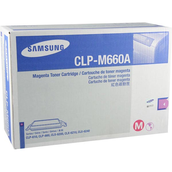 Samsung CLP-M660A OEM Magenta Toner Cartridge