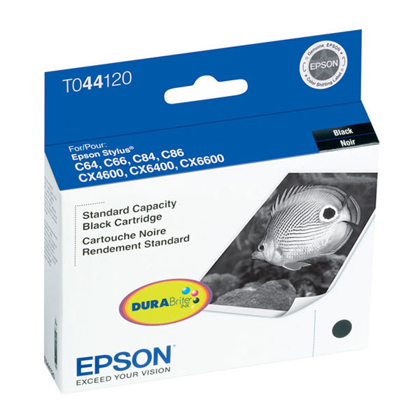 Epson T044120 (Epson 44) OEM Black Inkjet Cartridge