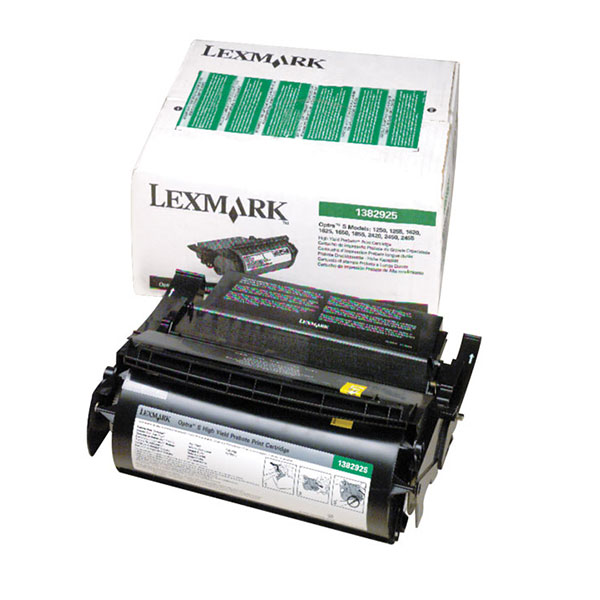 Lexmark 1382925 OEM Black Toner Cartridge