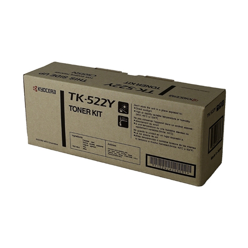 Kyocera Mita 1T02HJAUS0 (TK522Y) OEM Yellow Toner