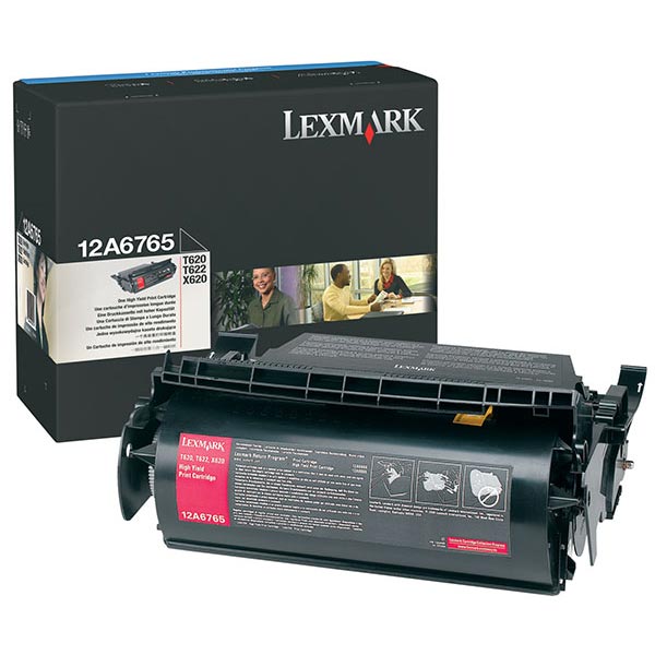 Lexmark 12A6765 OEM Black Toner Cartridge