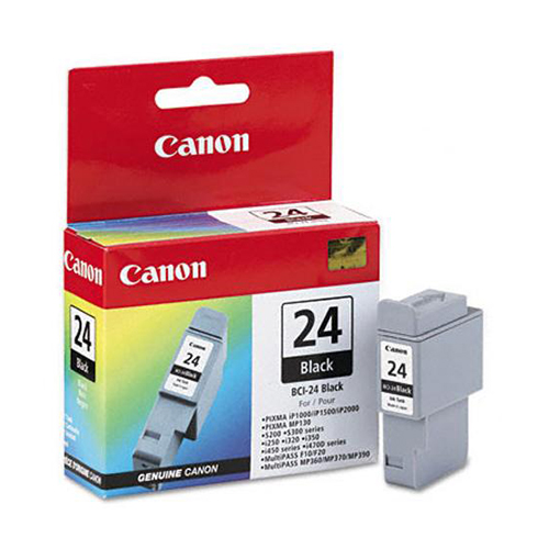 Canon 6881A003AA (BCI-24B) OEM Black Inkjet Cartridge